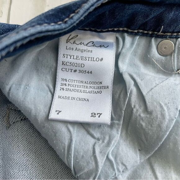KanCan Denim Bermuda Shorts size 27 - Picture 4 of 7